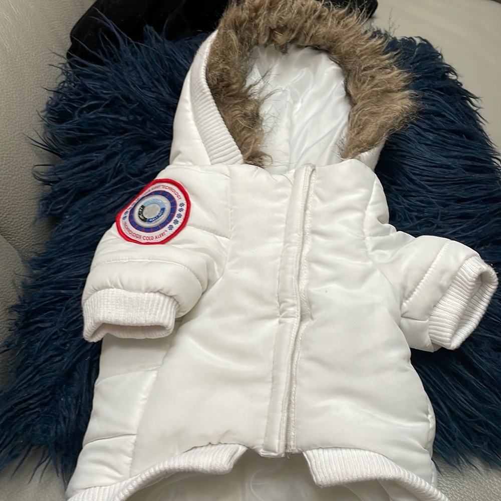 “Host Pick” PMP White Trendy Winter Jacket. Great Condition